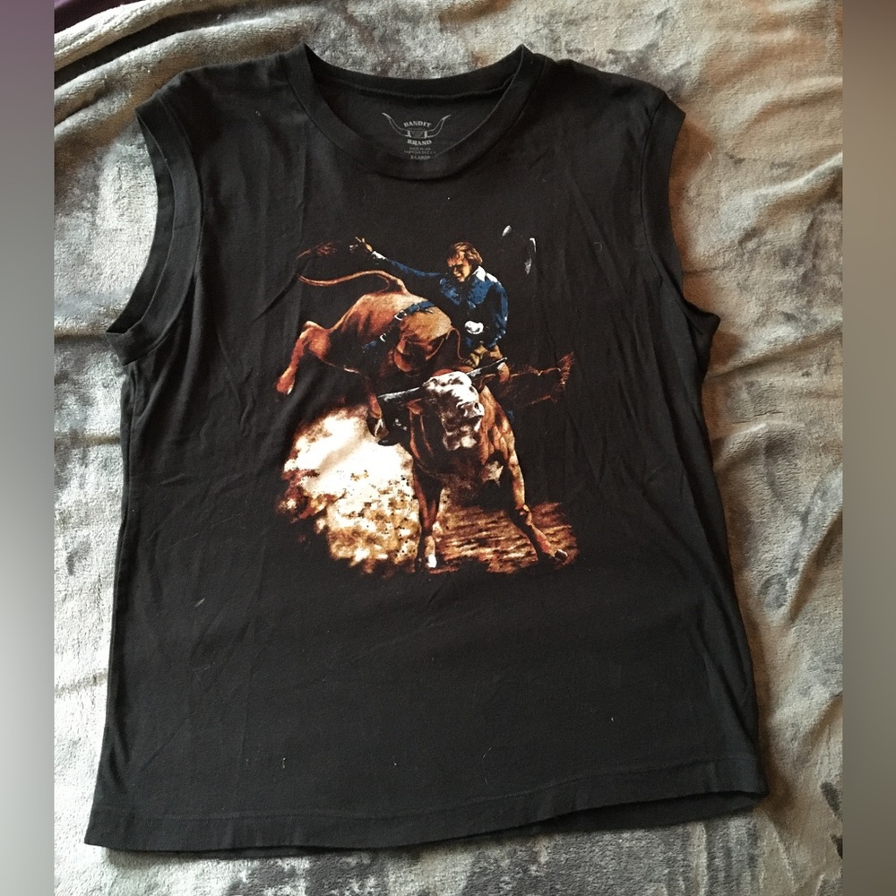 Men’s Western Print Graphic Tank